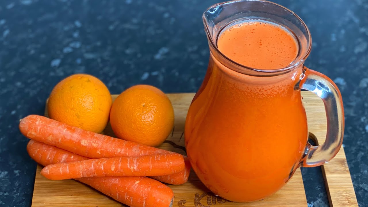Carrot & Orange Juice || Drink for Brighter Skin and Glow from inside out || TERRI-ANN’S KITCHEN