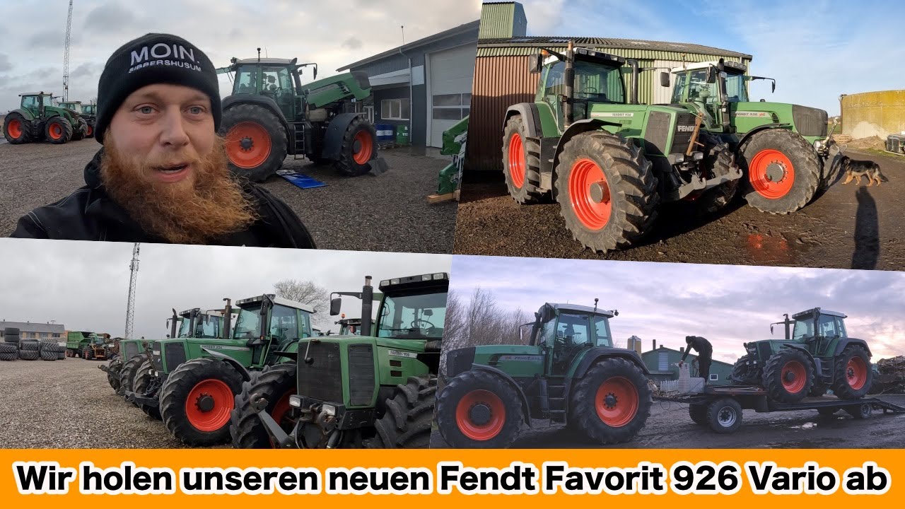FarmVLOG#558 - Wir holen unseren neuen Fendt Favorit 926 Vario ab