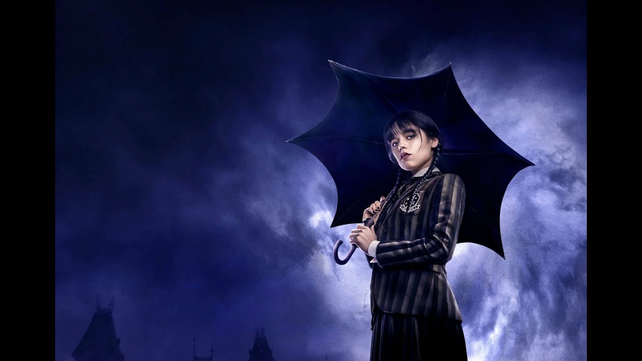 Wednesday Addams - Paint it Black - Music Video Tribute