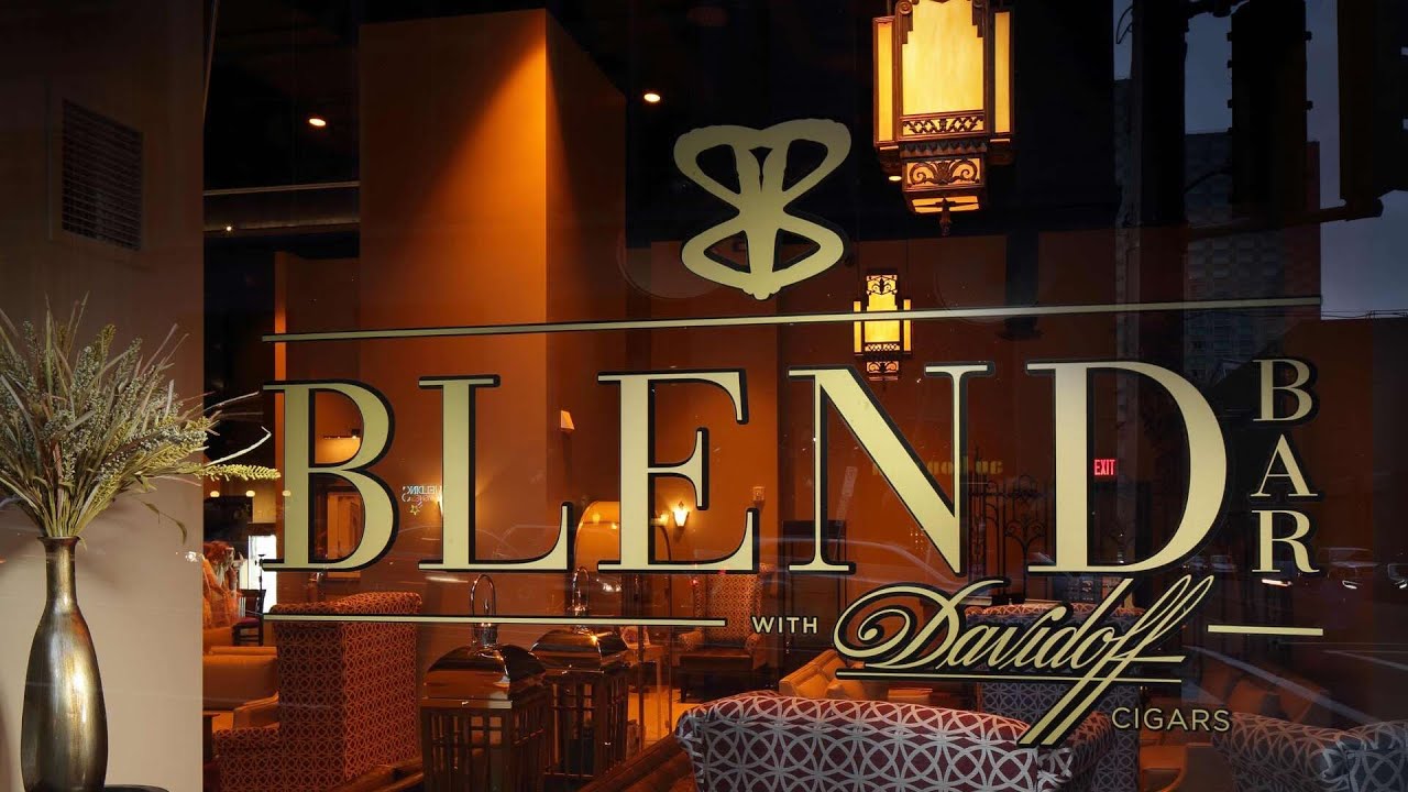 Cigar tour of Davidoff cigar lounge