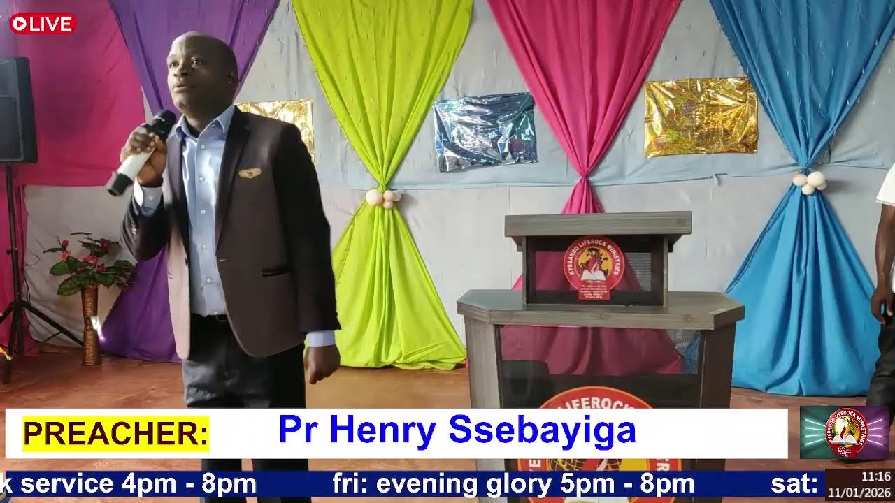 Sunday Service 11th Jan 2025 | Pr Henry Ssebayiga