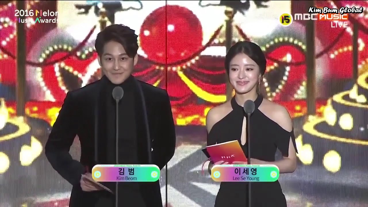[ENG SUB] 161119 MelOn Music Awards 2016 : Kim Bum Cut