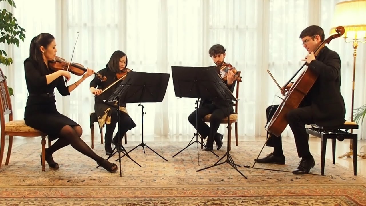 Musiques d'animation japonaise (compositions de Joe Hisaishi) par un quatuor de Strasbourg [3/3]