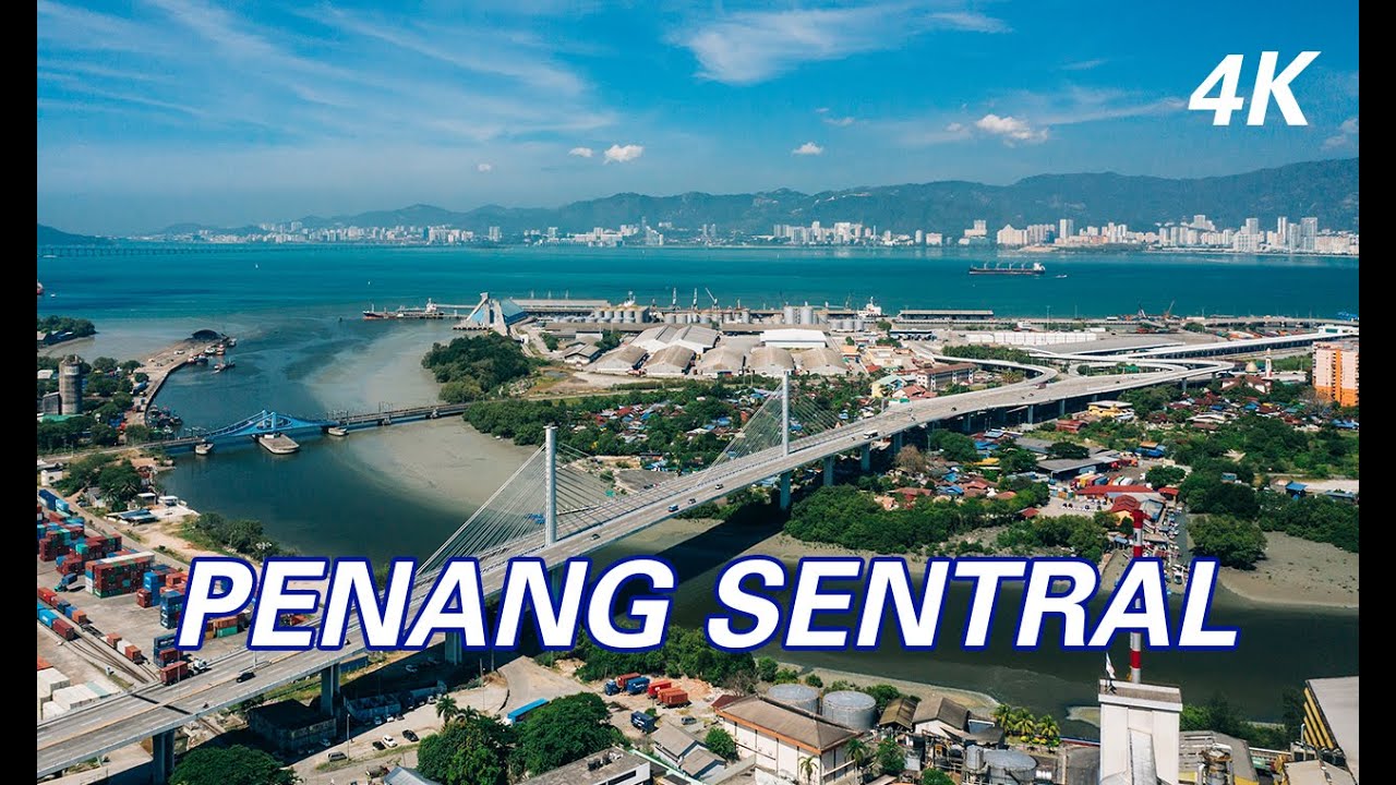 Penang Sentral & Bagan Dalam, Butterworth, Penang | DJI Mavic 2 Pro [4K]