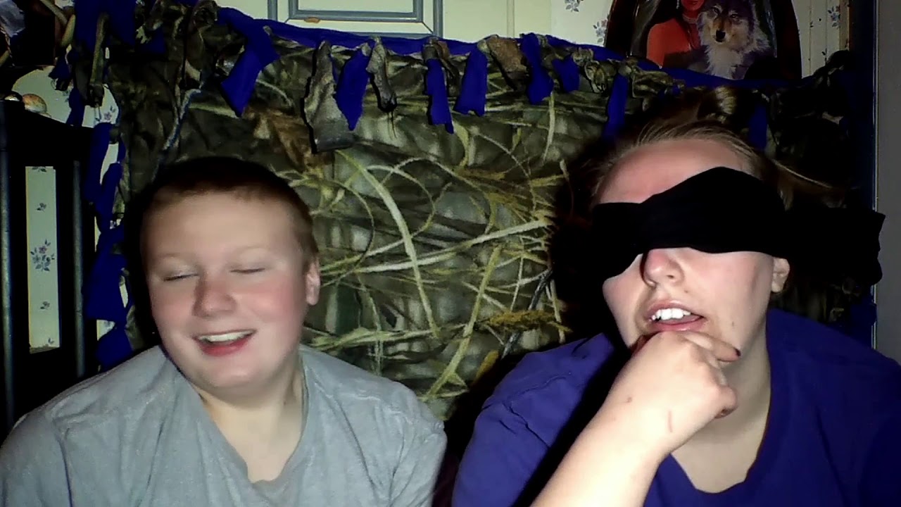 Blindfolded Smell Challenge