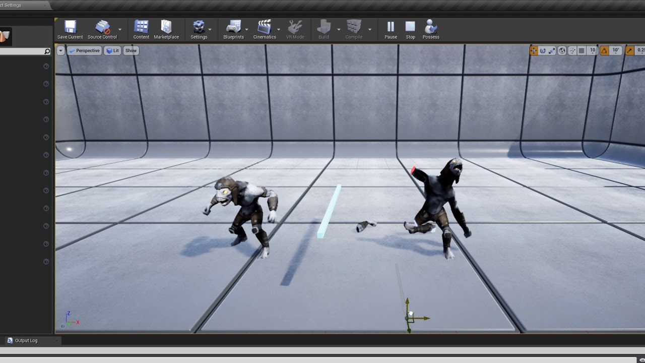 Skeletal Mesh Slicing Unreal 4.24 Progress