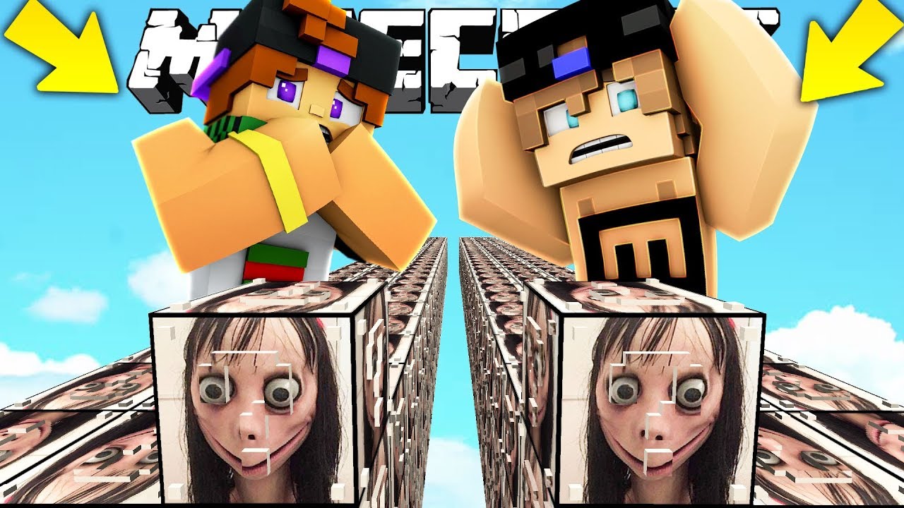 CORSA CON I LUCKYBLOCK DI MOMO - Minecraft ITA