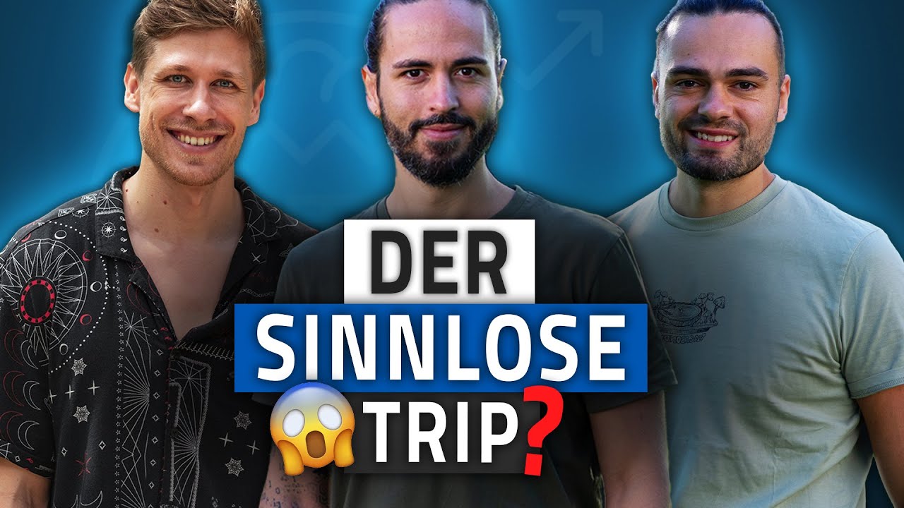 Wieso Psychedelika NICHTS verändern werden - eine unbequeme Wahrheit.. (mit Jascha, Jannick & Oskar)