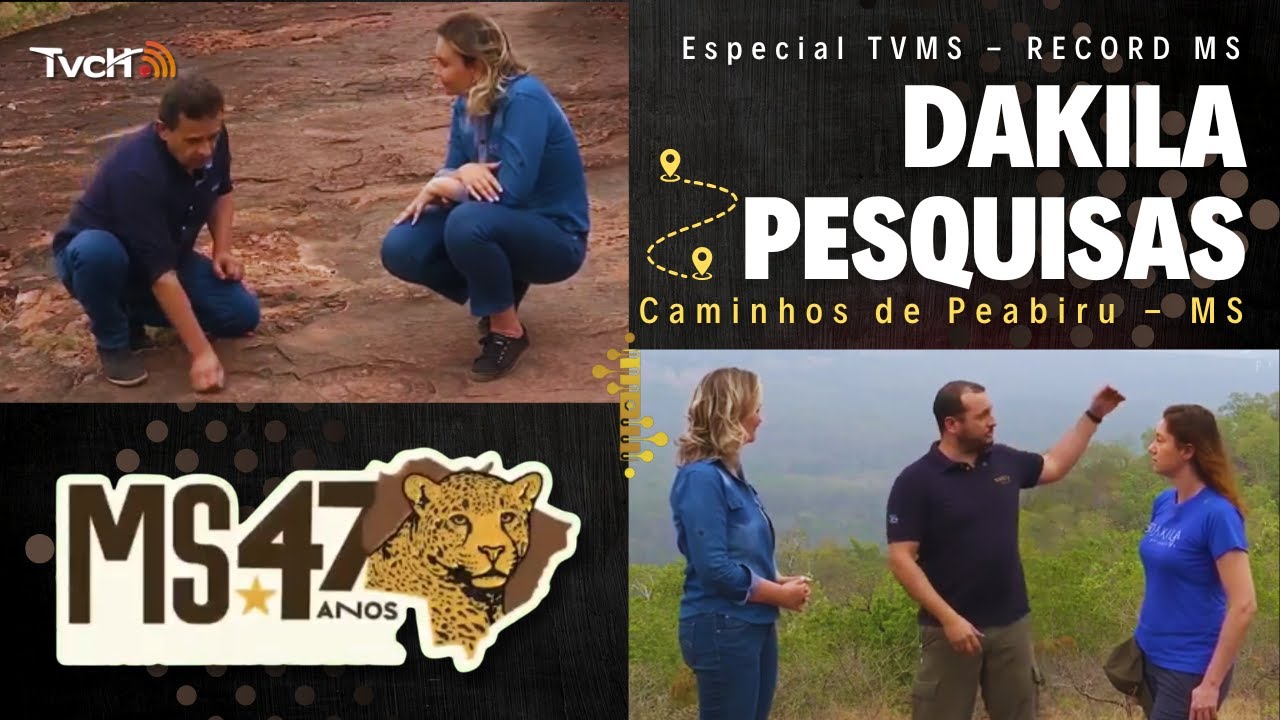 Caminhos de Peabiru - Especial MS 47 anos em Dakila Pesquisas com TVMS - TVCH