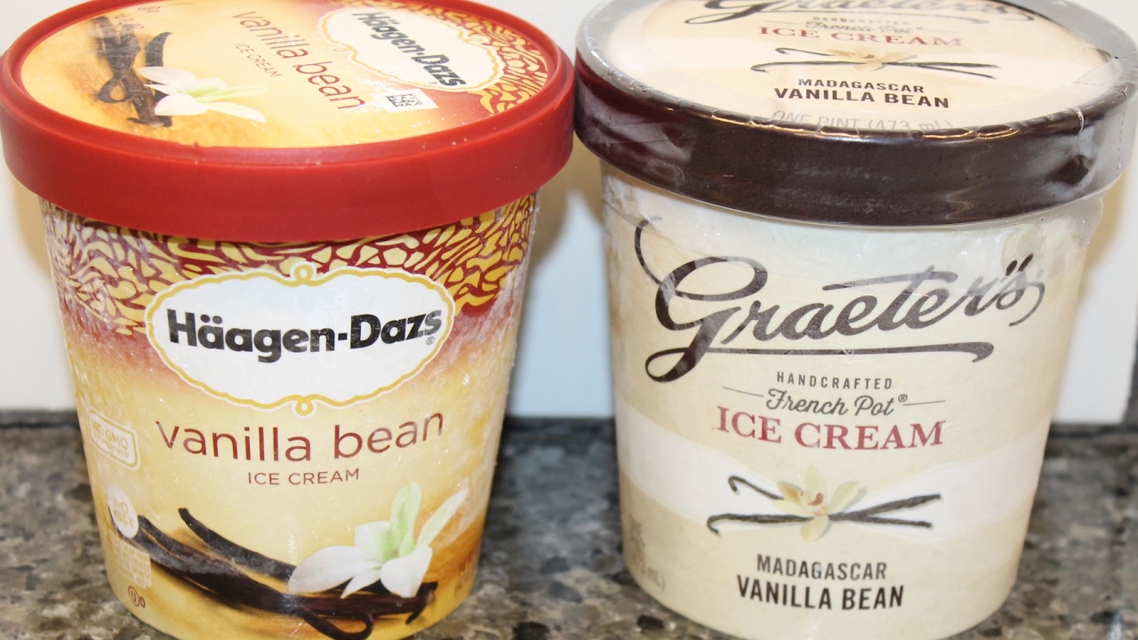 Häagen-Dazs vs Graeter’s: Vanilla Bean Ice Cream Blind Taste Test