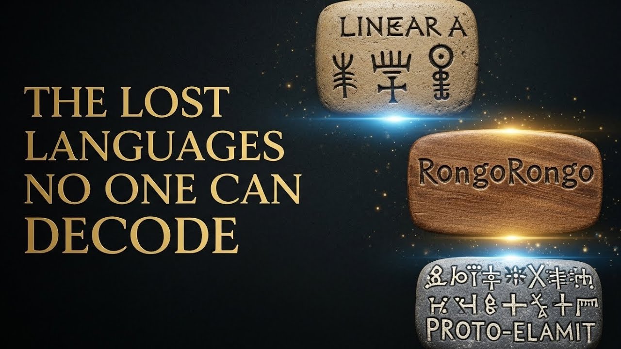 The Lost Languages No One Can Decode...