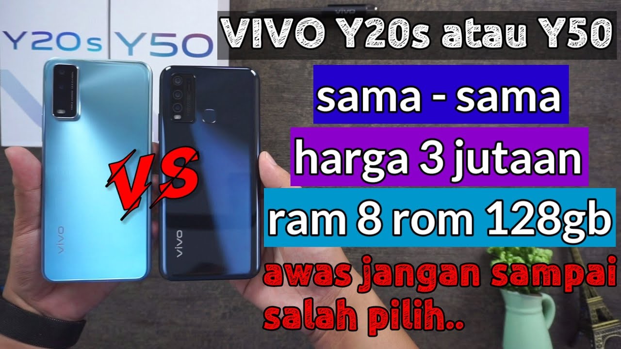 vivo y20s vs vivo y50