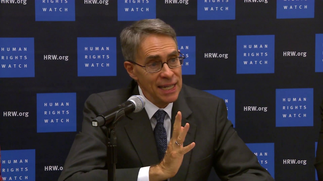 Press Conference with Human Rights Watch to launch 2020 World Report