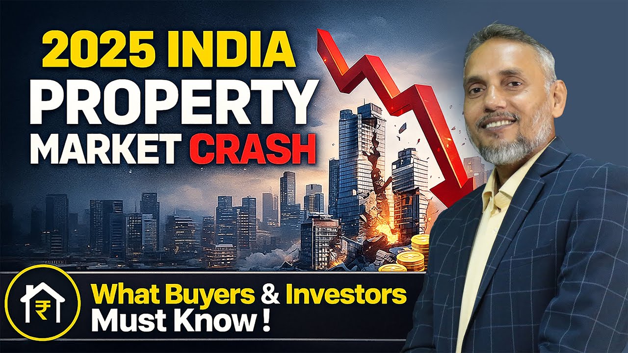 2025 India Property Market Crash &ndash; What Buyers & Investors Must Know ! #exbroker #RealEstateCrash