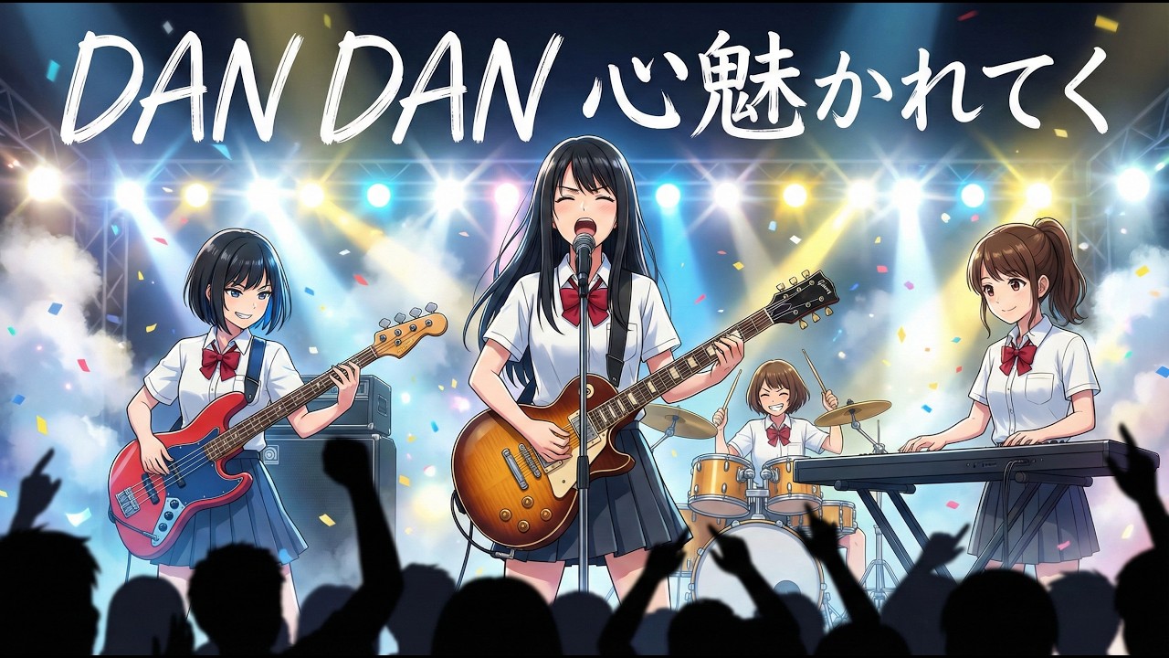 もしもJKバンドがZARDの『DAN DAN 心魅かれてく』をカバーしたら…【Cover by 永愛高校軽音部】
