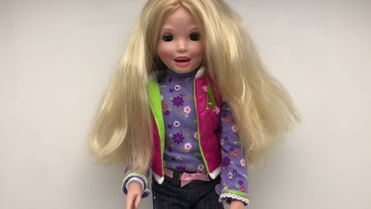 Amazing Allysen doll talking