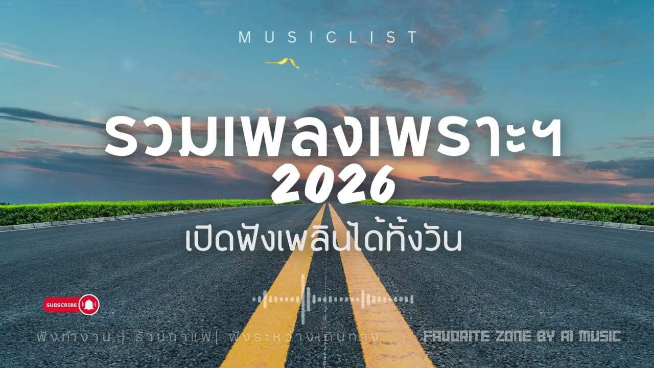 รวมเพลงเพราะ 2026 ฟังยาวๆ เพลงใหม่มาแรง ฮิตที่สุดในตอนนี้ EP.04