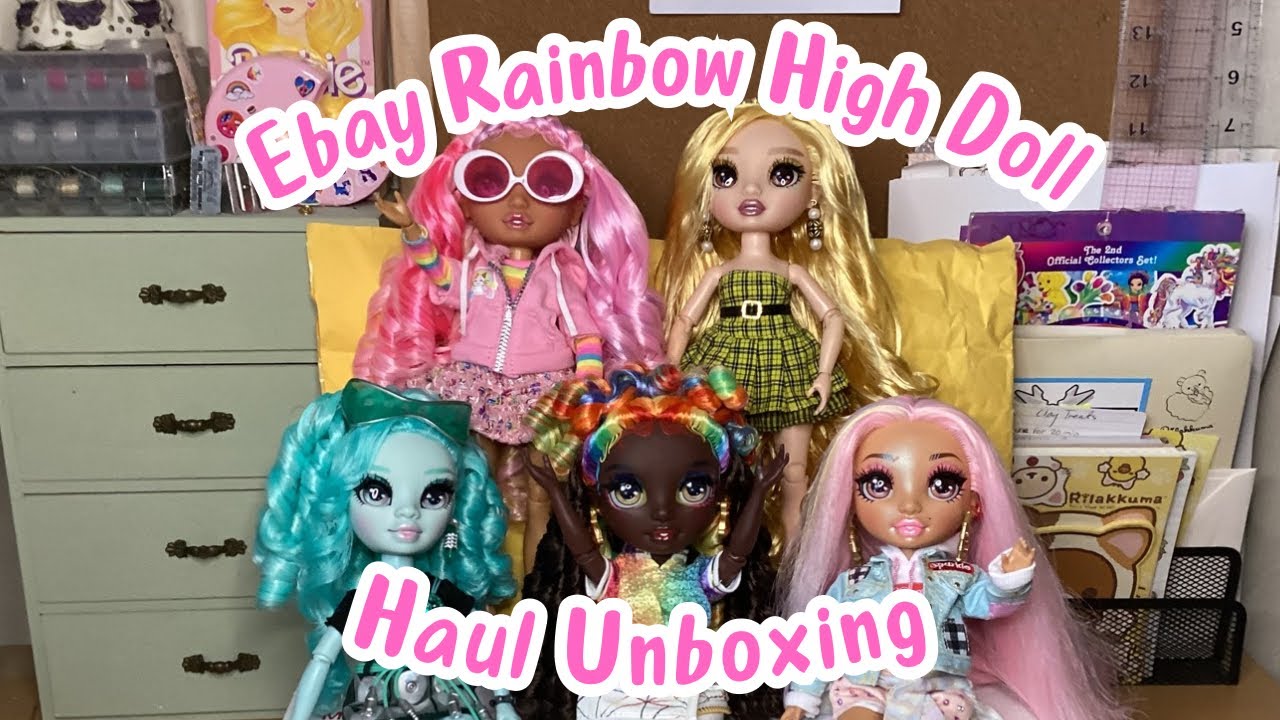 🌈 EBay Rainbow High Doll Haul Opening Amaya Raine Series 1 And Fantastic Fashion Doll Review