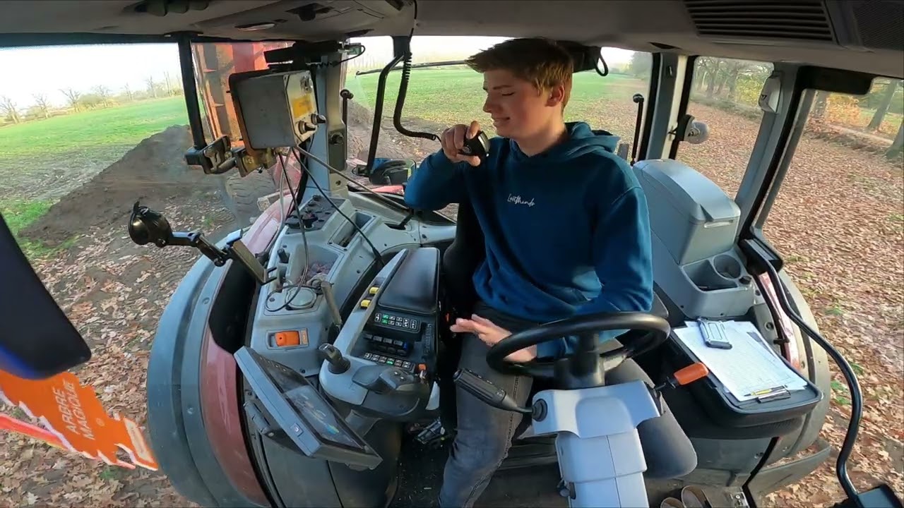 ZANDRIJDEN/DUMPING SAND - VALTRA T214