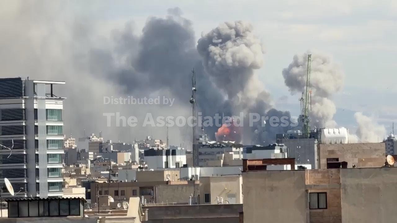 Explosion rocks Iran’s capital as Israel says it's targeting Tehran after strikes kill Khamenei
