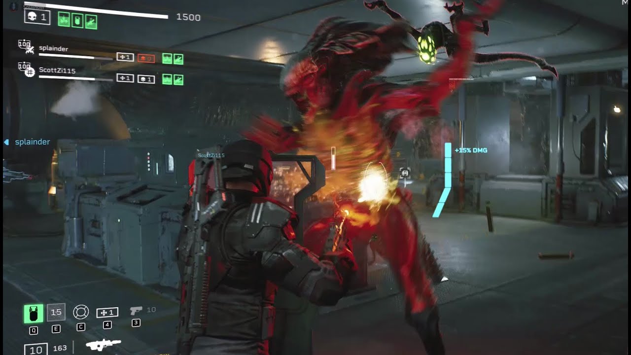 Aliens: Fireteam Elite // HORDE HODOR - Insane Horde - Hyper-Phalanx build