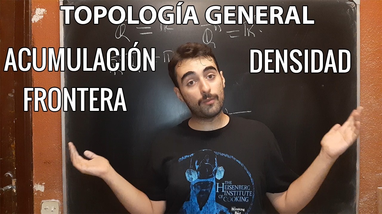 ESENCIA DE LA TOPOLOGÍA: ACUMULACIÓN, PUNTOS AISLADOS, FRONTERA, TOPOLOGÍA RELATIVA | MR PLANCK
