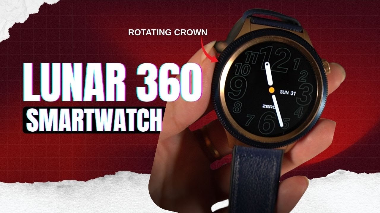 ZeroLifestyle Lunar 360 Unboxing | Pakistan’s First Rotating Bezel Smartwatch | Features & Price