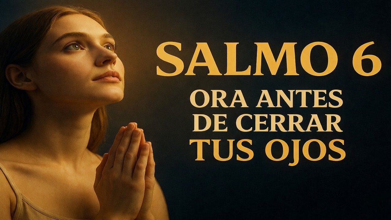 ORACIÓN DE LA NOCHE – Salmo 6 | Descansa en Dios y Encuentra Paz Antes de Dormir