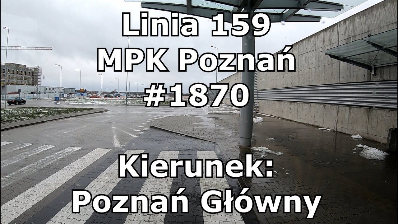 Linia 159 | MPK Poznań | Port Lotniczy Ławica - Poznań Główny