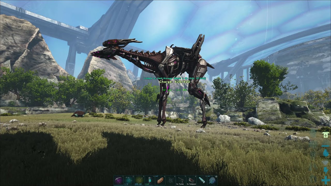 INSANE Tek Stryder farming on Genesis 2