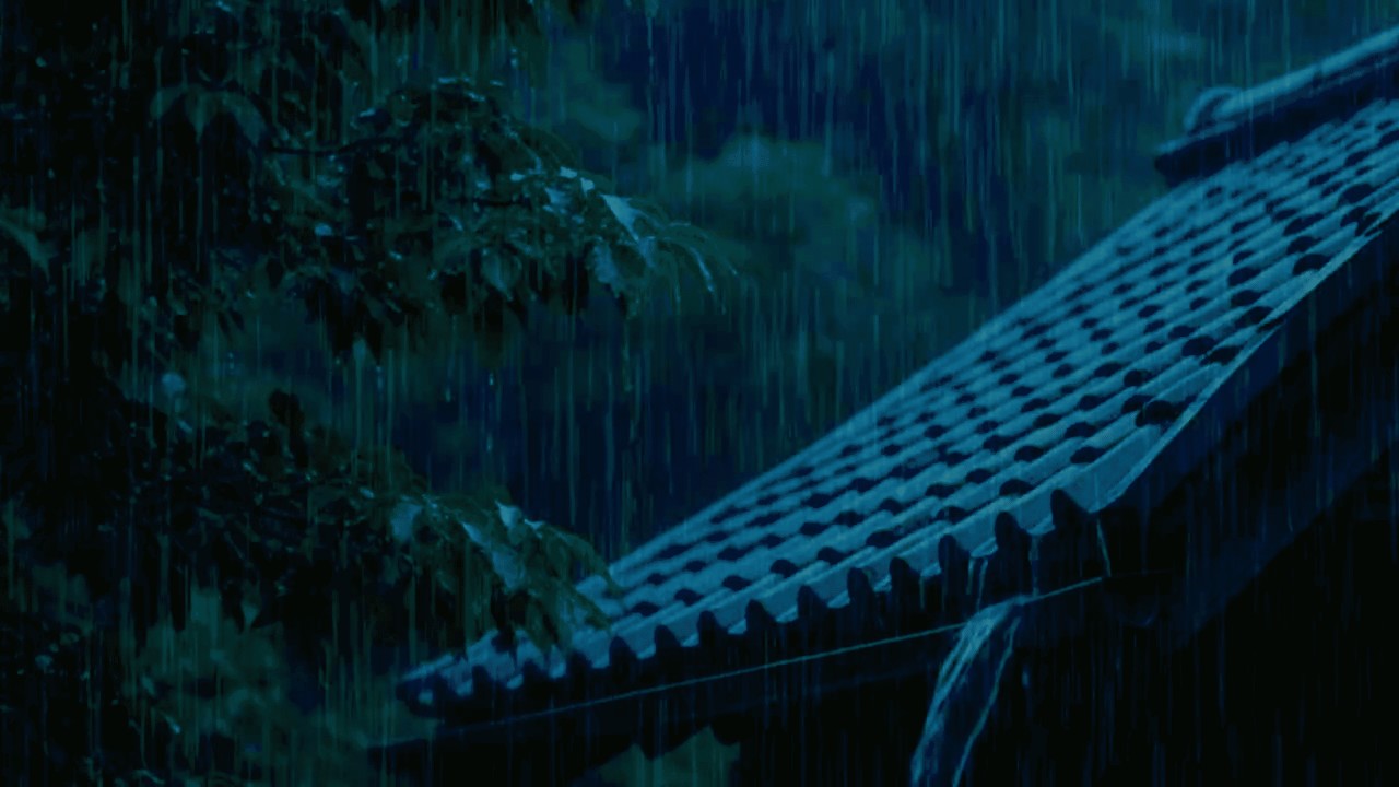 No Ads Rain Sounds for Sleeping - ASMR Rain and Thunder Sounds for Deep Sleeping
