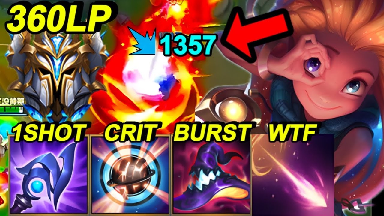 Wild Rift China Zoe Mid - Broken OP Champion ? - One Shot Carry Build Runes - Sovereign Zoe Gameplay