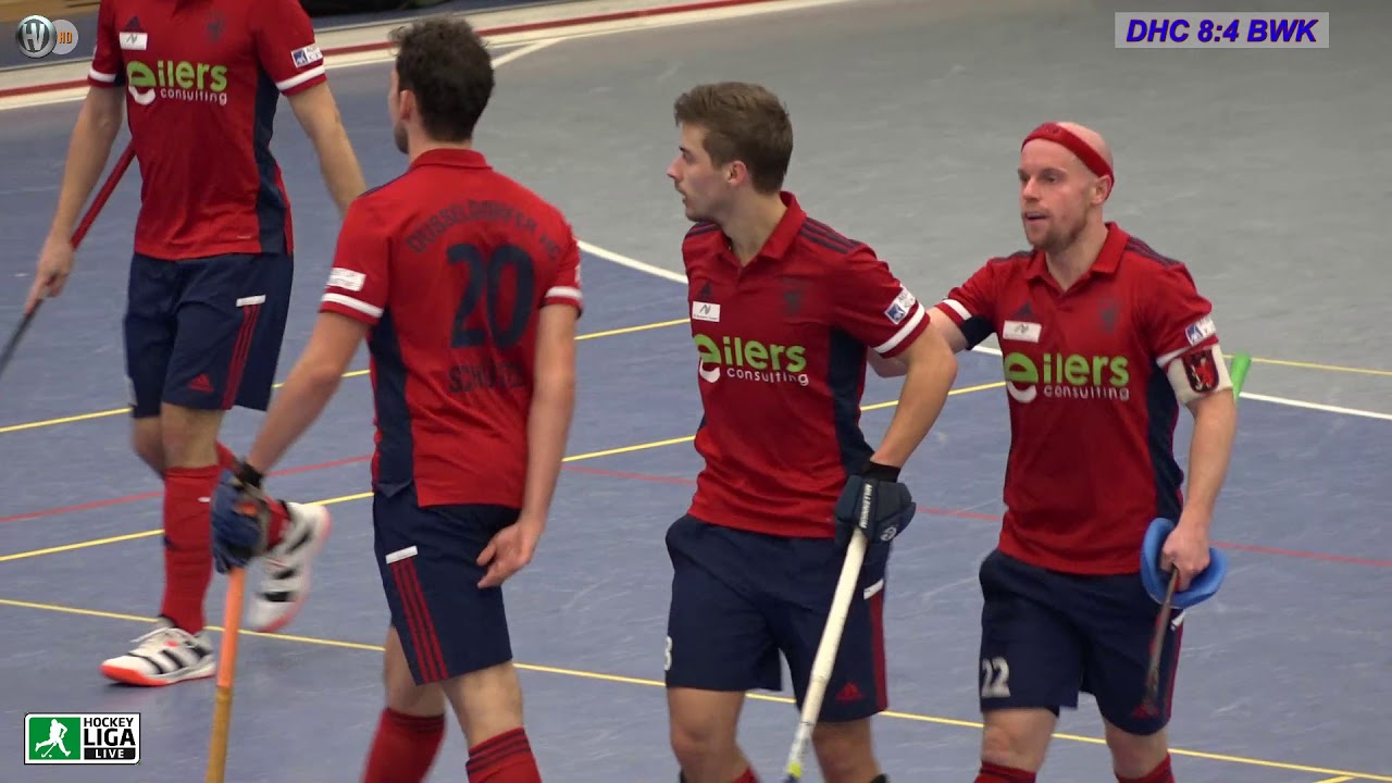 1. Hallenhockey-Bundesliga Herren DHC vs. BWK 01.12.2019 Highlights