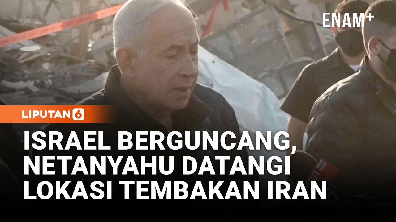 Tembakan Balasan Iran ke Israel, Netanyahu Sebut Nuklir Iran Bahayakan Dunia | Liputan6