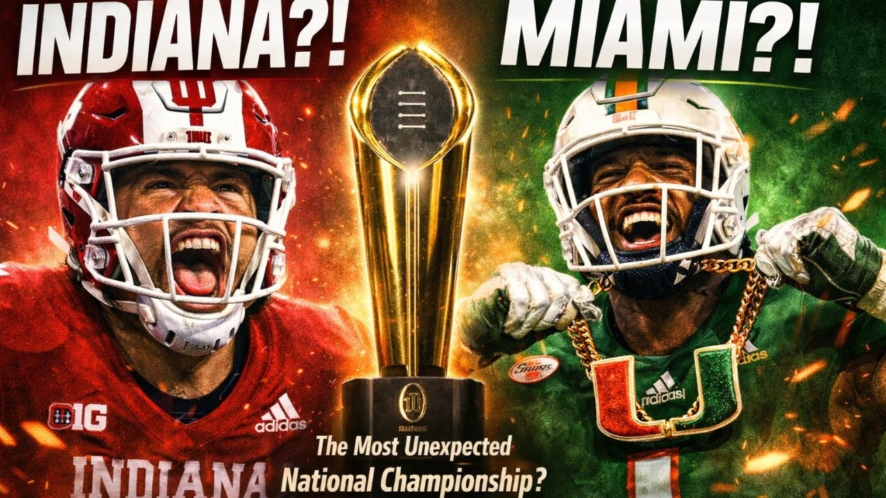 INDIANA IS UNSTOPPABLE! THE U IS BACK!The Most Unexpected National Championship Ever?