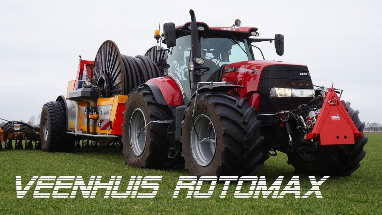 Zode bemesten met Veenhuis Rotomax Landb.loonb. Sandee.