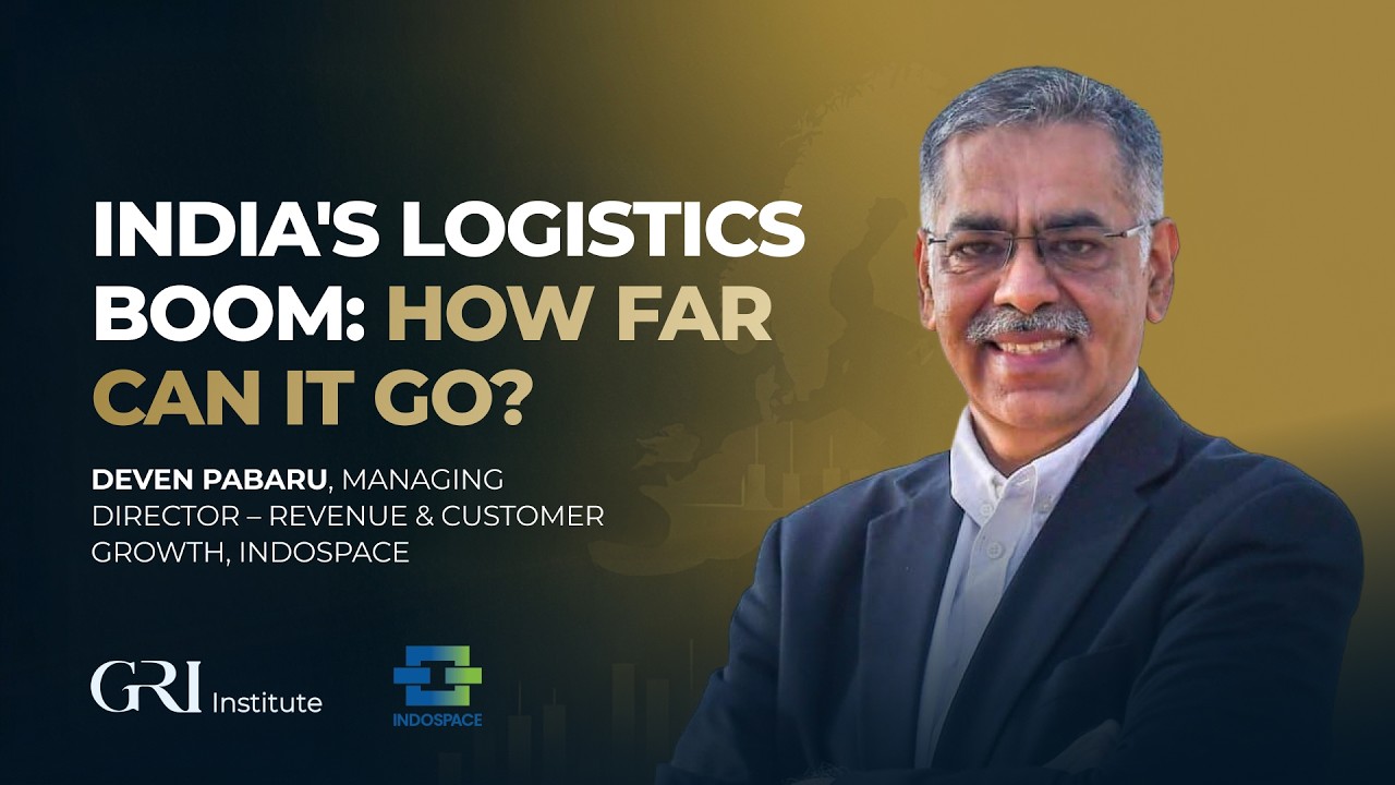 India's logistics real estate boom is just getting started, with Deven Pabaru, IndoSpace.