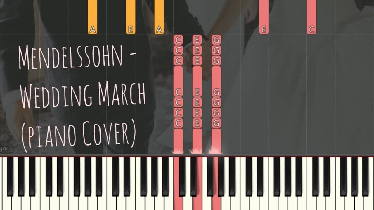 Mendelssohn - Wedding March | Piano Pop Song Tutorial
