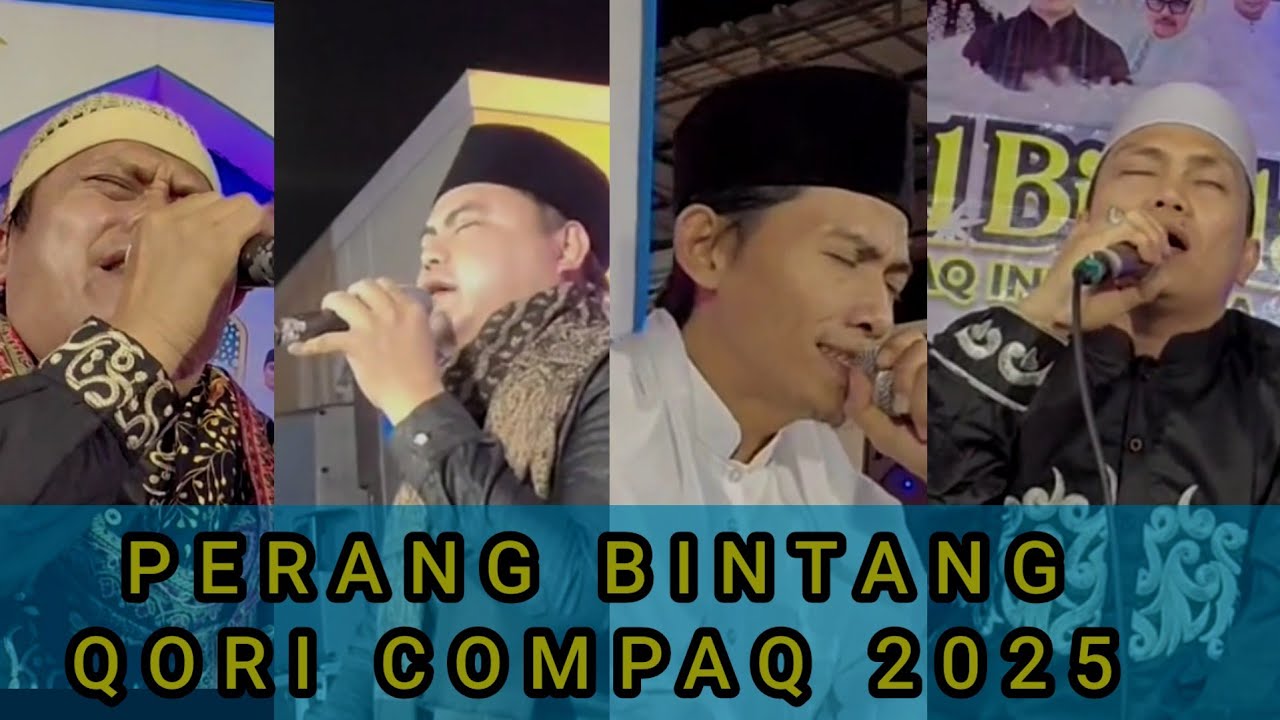 perang bintang 4 qori compaq mumin mubarok salman amrillah zainal abdin abdulloh fikri