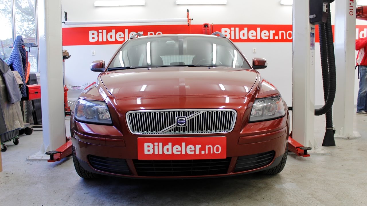Volvo V50: Hvordan bytte parkeringsbremswire - 2004 til 2012 mod.