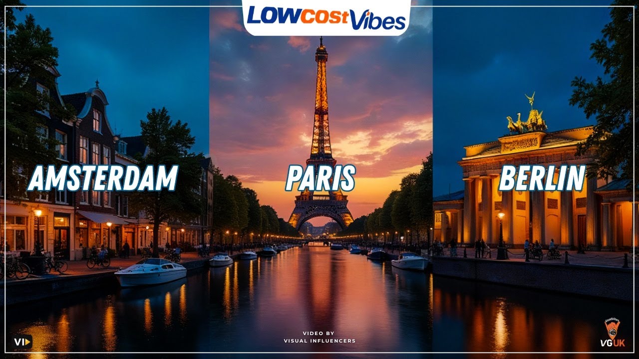 &ldquo;Paris, Amsterdam & Berlin 🌍 Europe City Tour with Low Cost Vibes&rdquo;
