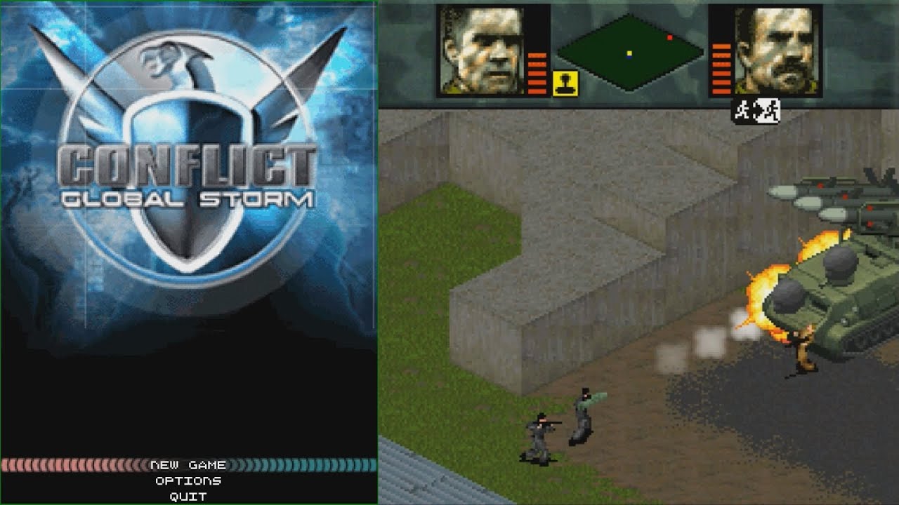 Conflict: Global Storm JAVA ИГРА (Synergenix Interactive 2005 год) ПОЛНОЕ ПРОХОЖДЕНИЕ