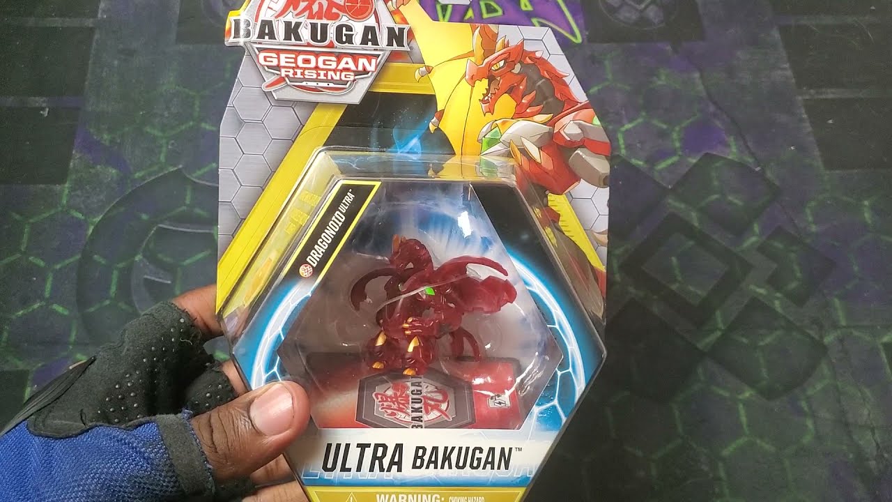 NEW BAKUGAN GEOGAN RISING ELEMENTAL RARE PYRUS DRAGONOID ULTRA UNBOXING!