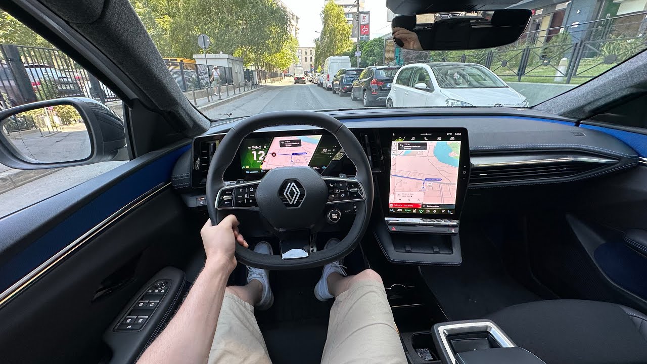 Тест-драйв нового Renault Scenic E-Tech 2024 от первого лица