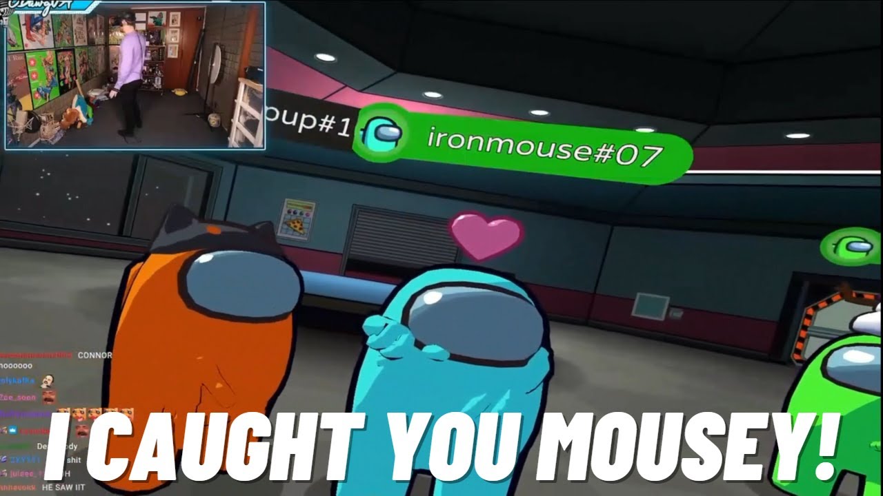 Monkey Vs Rat! Who Will They Believe? | AMONGUS VR Stream Ft. IronMouse + Shoto