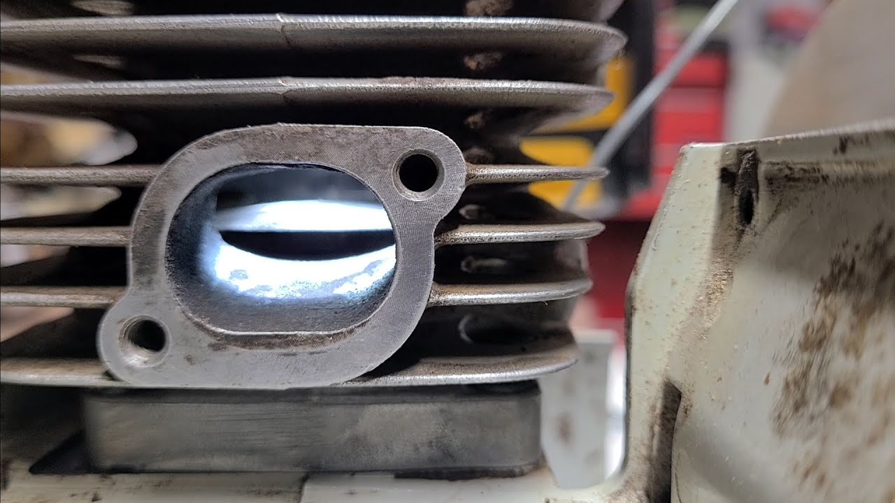 How to port a chainsaw part 2: Timing your cylinder (echo CS-670)