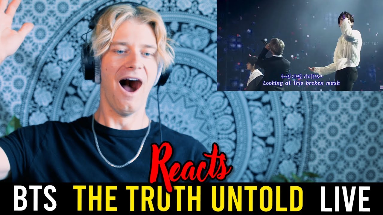 Producer Reacts to BTS - The Truth Untold (Live)