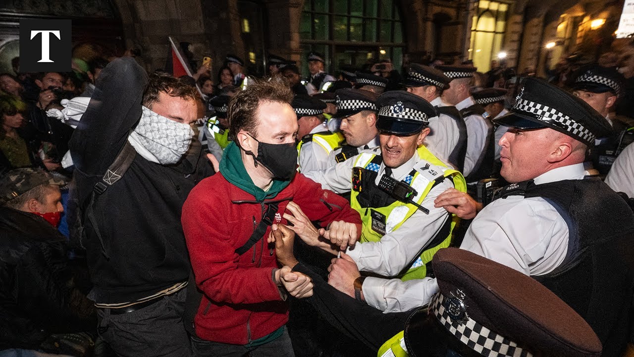 Dozens Arrested at Pro-Palestinian Rally in London