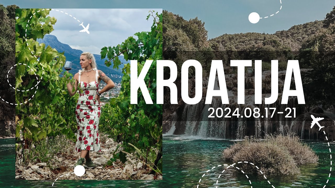 Savaitgalio kelionė į KROATIJĄ! Zadaras, Splitas, Brač sala, Omi&scaron; miestelis.