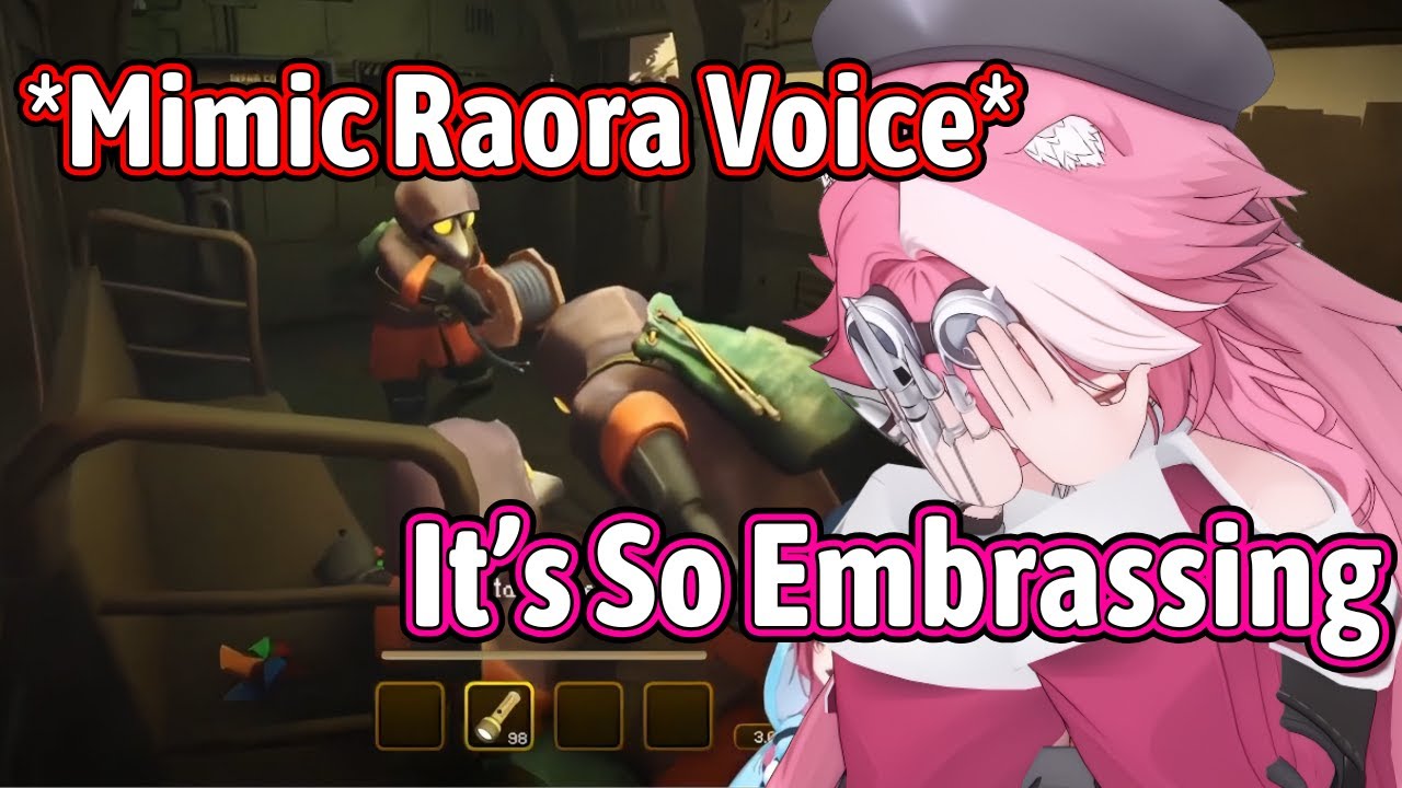 Raora Mamma Was Got Cringe With Her Own Voice When Get Mimic By AI【Hololive EN】